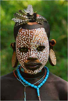 Omo river trib, Etiopiaa